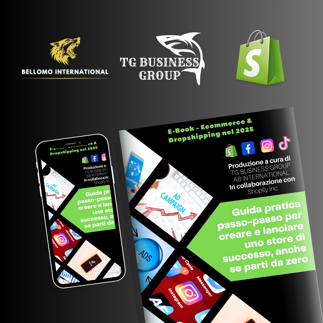 Ebook - E-Commerce e Dropshipping nel 2025 - Prezzo lancio scontato del 50%